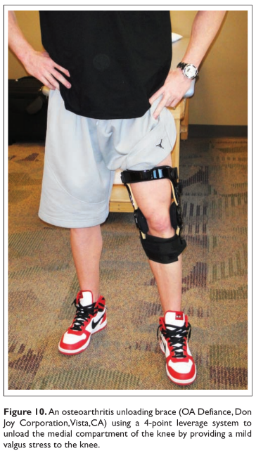 Osteoarthritis unloading brace